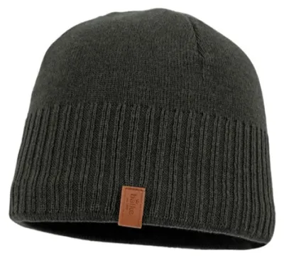 Balke Unisex Strickmütze Vollfleecefutter in grün