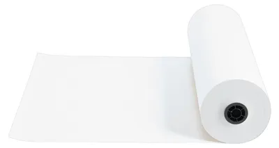 Produktbild von Colorations Zeichenpapier weiß - 305 Meter Rolle für Kinder und Basteln