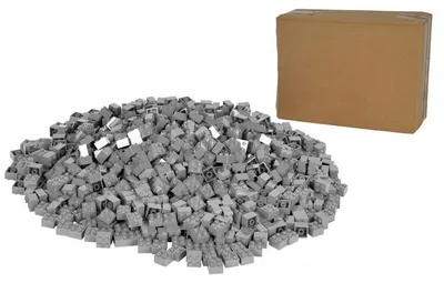 Produktbild von Androni 104114554 - Blox 1000 graue 4er Steine lose - Neu
