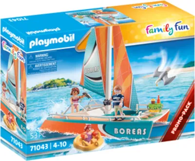 Produktbild von PLAYMOBIL Family Fun 71043 Katamaran