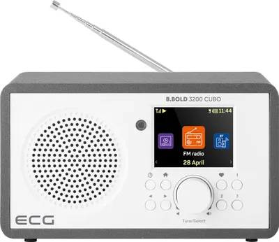 Obrázok produktu pre ECG B.BOLD 3200 Cubo|Internetové rádio| FM | BT | Biela|