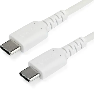 Obrázek produktu pro StarTech.com RUSB2CC2MW, 2 m, USB C, USB C, USB 2.0, 0,48 Gbit/s, Bílá
