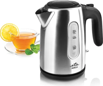 Produktbild von ETA Wasserkocher  Adéla ETA160490000,1 l, 1600 W, Wasserstandsanzeige, Kontaktsystem, Thermosicherung