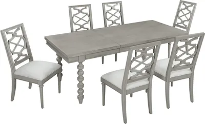 Zdjęcie produktu dla Lehnstuhl Set Garnitur Design Stuhl Set 6x Luxus Stühle Sitz Polster Gruppe