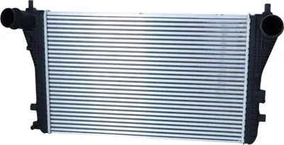 Produktbild von Ladeluftkühler Wärmetauscher-Prinzip 625 mm - 388 mm NRF für u.a. VW GOLF