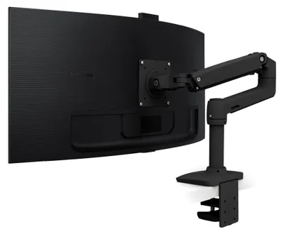 Produktbild von Ergotron LX Series 45-241-224, Klemme /Bolzen, 11,3 kg, 86,4 cm (34"), 100 x 100 mm, Höhenverstellung, Schwarz
