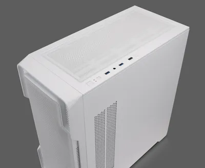 Produktbild von Nanoxia DS-9ARGB-W, Midi Tower, PC, Weiß, ATX, EATX, micro ATX, Mini-ITX, Kunststoff, Stahl, Gehärtetes Glas, Gaming