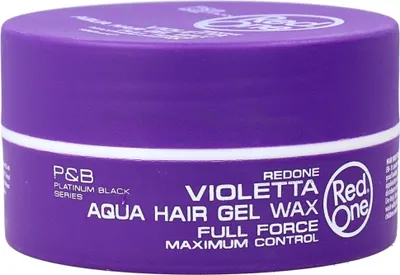 Produktbild von Red One - Haarwachs - Quicksilver - Aqua Hair Gel Wax - Für starken Halt & Glanz - 150 ml - 1 Stück