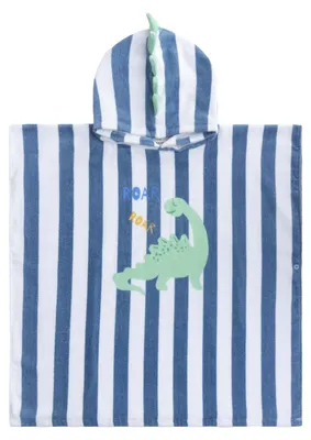 Produktbild von Swim Essentials Strandponcho, Badeumhang für Kinder Poncho Handtuch Dino Muster 65 x 65 cm | Beach Towel Badehandtuch Handtuch
