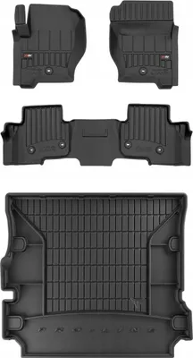 Produktbild von SET 3D Gummifußmatten Land Rover Discovery 4 2009-2017 mit