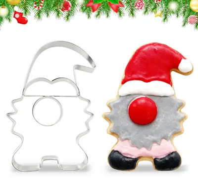 Produktbild von Weihnachtsplätzchenausstecher, 1 Stück Weihnachtsplätzchenausstecher, Ausstecher für Plätzchen, Kuchen, Schokolade, Backen (1 Stück)