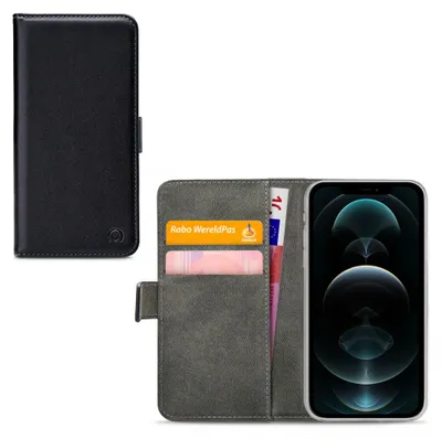 Obrázek produktu pro MobilizePolyuretanleather Book Case Black Apple iPhone 12 Pro Max