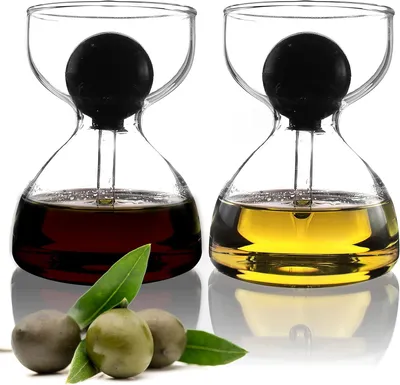 Obrázok produktu pre Sada dávkovačov oleja a ocot 120 ml, 2-dielna, sklenená pipeta, do kuchyne