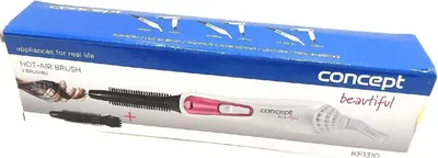 Produktbild von Concept KF-1310 Lockenstab 400 W Lila  Weiß