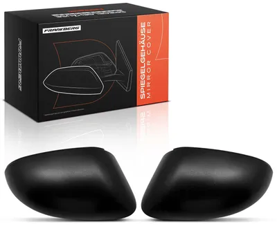 Zdjęcie produktu dla Lancia Ypsilon 843 - Osłona lusterka - Lustra boczne, lewe i prawe - Rok produkcji 2003-2011 - Bez kierunkowskazów - OEM 735343983 735343985 - Czarny