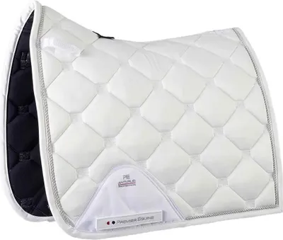 Image de Premier Equine Saltare Cc Dressage tapis de selle blanc complet blanc complet