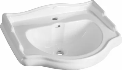 Produktbild von Kerasan RETRO Keramik-Waschtisch 69x52cm, weiß
