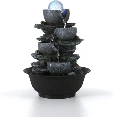Image de Fontaine d'intérieur 245 x 185 cm en acier inoxydable Relax