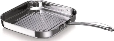 Produktbild von Beka 12068294 CHEF Grillette EN Acier Inoxydable Bratpfanne, Edelstahl, Induktionsherd-geeignet