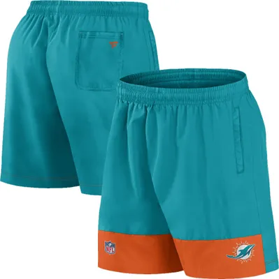 Produktbild von Fanatics NFL Miami Dolphins Woven Short aqua XXL