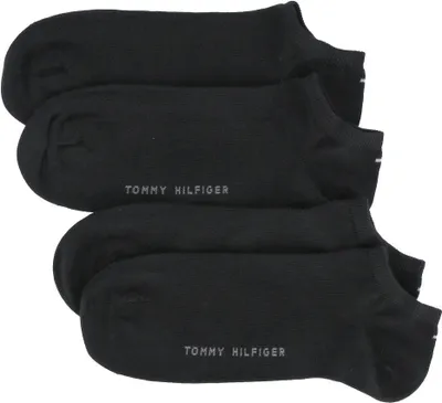 Obrázok produktu pre Tommy Hilfiger Sneaker, Tenisové ponožky, Čierna, Dospelý, Samec, 39/42, Bavlna, Elastan, Polyamid