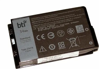 Produktbild von BTI J7HTX-, 4473 mAh, 34 Wh, Lithium-Ion (Li-Ion), 7,6 V, Schwarz, 1 Stück(e)