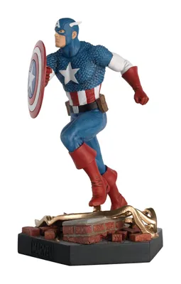 Immagine prodotto di Eaglemoss Hero Collector - Figurka Marvel Captain America z Serii Kolekcjonerskiej