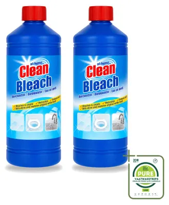 Produktbild von 2 x At Home Bleichmittel - 1 L - Großpackung - 2 Stücke