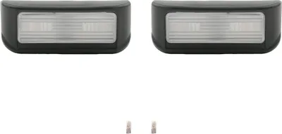 Produktbild von 2x Kennzeichenleuchte + Leuchtmittel Set Links & Rechts passend für Citroen Johns