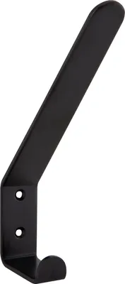 Produktbild von Huthaken Amenti Breite 25 mm, Gaderobenhaken Höhe 141 mm, Stahl schwarz