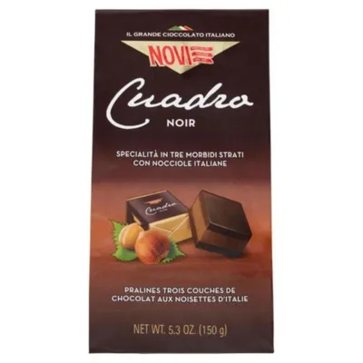 Produktbild von Cuadro Noir Sahnepralinen 150g - Novi