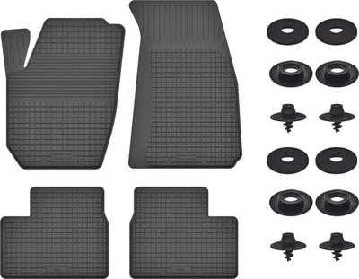 Produktbild von Gummimatten Mit Stoppern Für: Mazda 3 Iv (2019-) Schwarz Set
