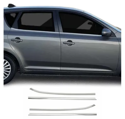 Immagine prodotto di Modanature per finestrini per Kia Ceed hatchback 2006-2012 in acciaio inox 4pcs
