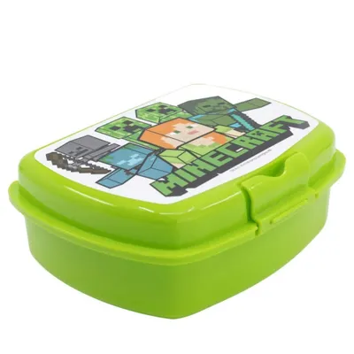 Produktbild von Minecraft Brotdose Kinder Lunchbox Schule Sandwichbox