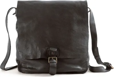 Produktbild von HAROLD'S Leder Umhängetasche Schultertasche Submarine Messengerbag Upend Black schwarz