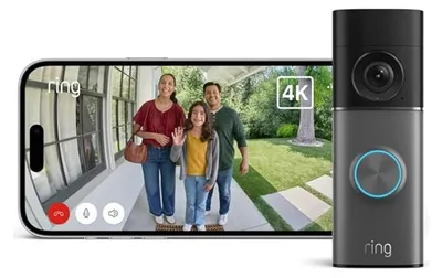 Zdjęcie produktu dla Ring Wired Doorbell Pro (3rd gen), Srebrny, 140°, 140°, Przewodowy i Bezprzewodowy, 49,5 mm, 26 mm