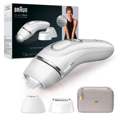 Produktbild von Braun Silk-expert Pro IPL PL3230, Weiß, Lichtimpulstechnologie (IPL), AC, Box