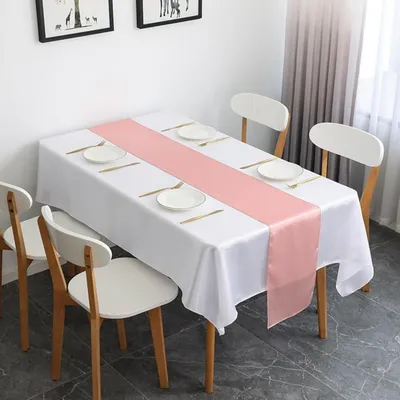 Zdjęcie produktu dla Bieżniki satynowe Nuderosa, 275x30 cm, zestaw 10 sztuk