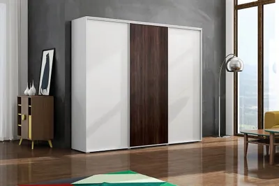 Produktbild von Dreitüriger Kleiderschrank LEO, Breite 250 cm