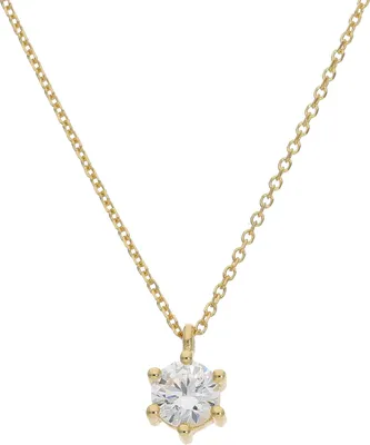 Produktbild von Anhänger mit Kette Gold 333 Zirkonia JL10-05-3899 JuwelmaLux 46 cm