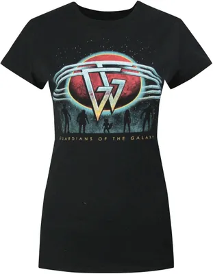 Productafbeelding van Guardians of the Galaxy dames T-shirt, model NS4593 (maat M), zwart