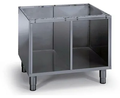 Zdjęcie produktu dla Szafka dolna KBS 1000x535x600 mm korpus ze stali nierdzewnej zamknięty z trzech stron