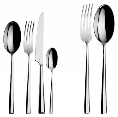 Imagen del producto de DUETTO, Juego de cubiertos Posate, 50 piezas, Caja Gallery, Casa Bugatti