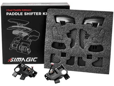 Image de SIMAGIC Module à deux palettes de changement de vitesse magnétiques, S410