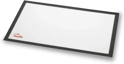 Produktbild von Silikon Backplatte - Backofenplatte - Backen ohne Bruch - Waschmaschinensicher - 53x32 cm - Braun