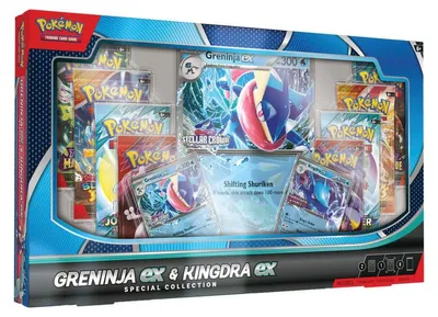 Immagine prodotto di Pokémon Greninja ex / Kingdra ex Collezione Speciale Inglese