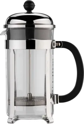 Zdjęcie produktu dla Bodum Chambord, Czarny, Chrom, Przezroczysty, 8 kub., 963,9 g