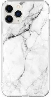 Produktbild von Wozinsky Marble Silikonhülle für iPhone 13 Pro Max - Weiss KP10052
