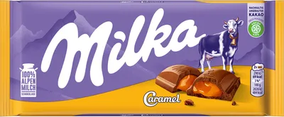 Produktbild von Milka Caramel 100g Tafel