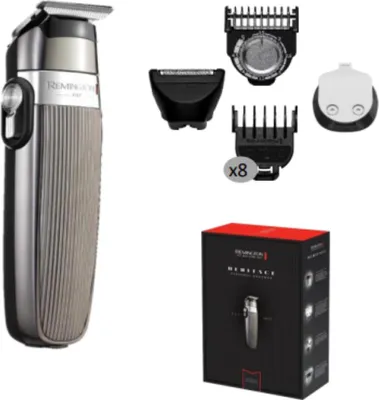 Produktbild von REMINGTON PG9100 Heritage Multigroomer (wasserdicht, Netz-Betrieb, Akku-Betrieb, T-Klinge, Folien-Rasieraufsatz, LED-Anzeige, Tasche)